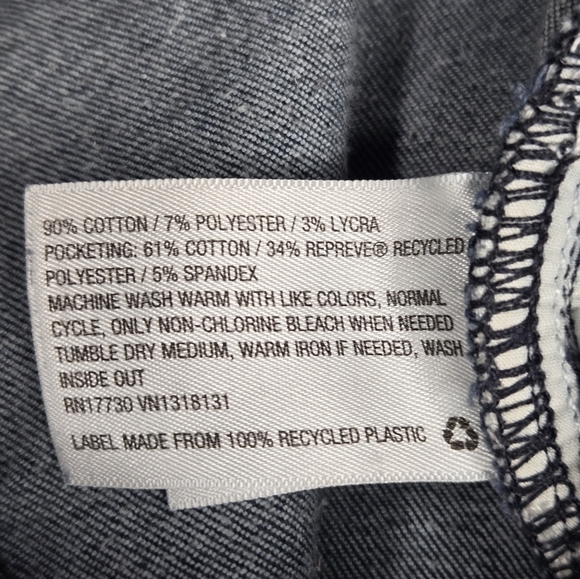 Universal Thread 8/29R High Rise Skinny Jeans Dark Wash 5 Pocket Zipper Stretch - Picture 5 of 5